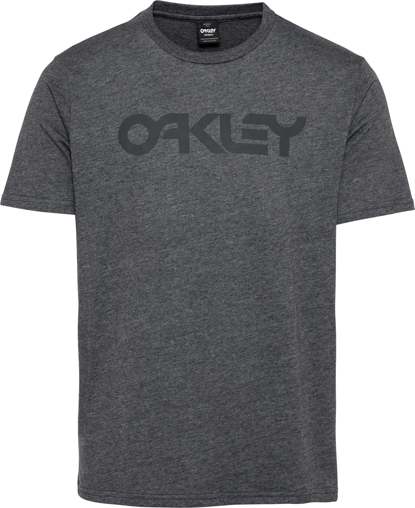 OAKLEY Funkční tričko 'MARK II' černý melír / černá