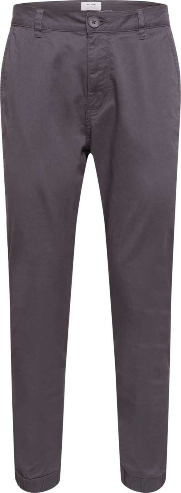 Only & Sons Chino kalhoty 'CAM' šedobéžová