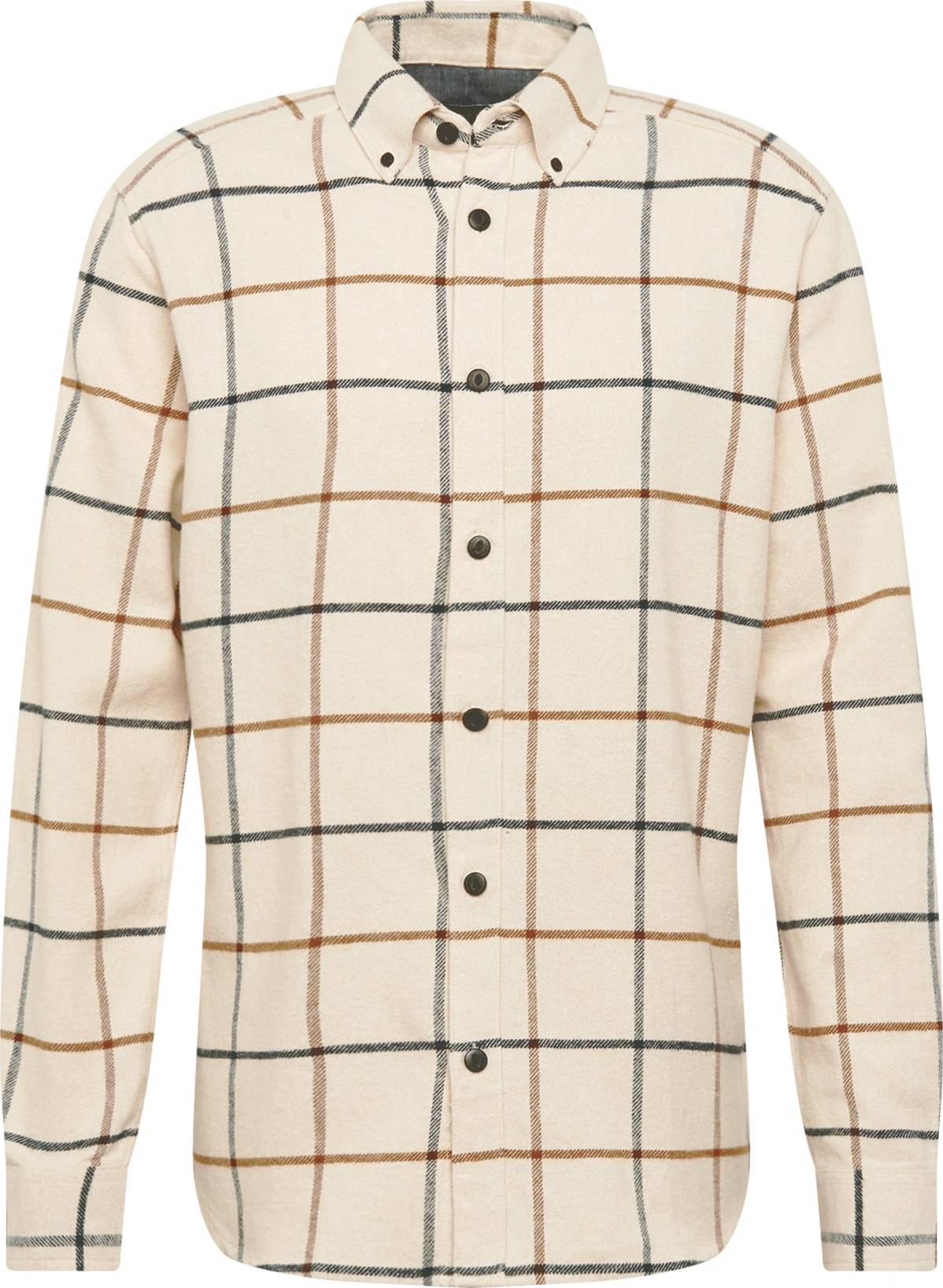 Only & Sons Košile 'Salvian' béžová / námořnická modř / červená