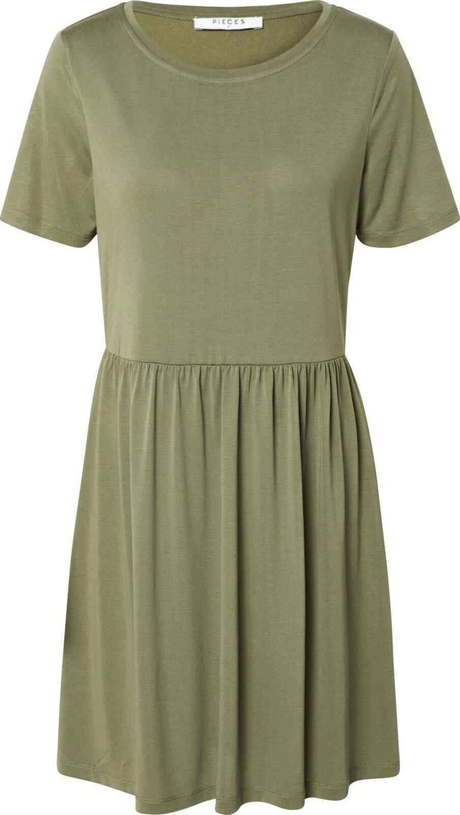 PIECES Šaty 'Kamala' khaki