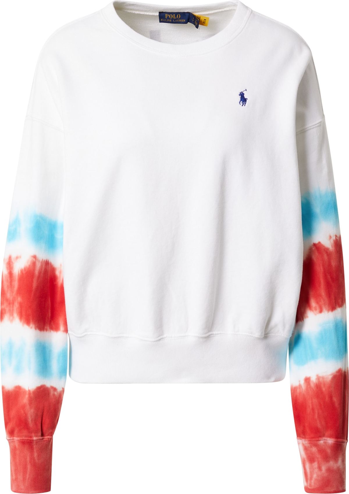 Polo Ralph Lauren Mikina bílá / červená / tyrkysová / tmavě modrá