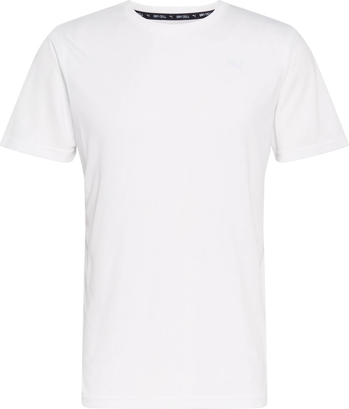 PUMA Funkční tričko bílá / světle šedá