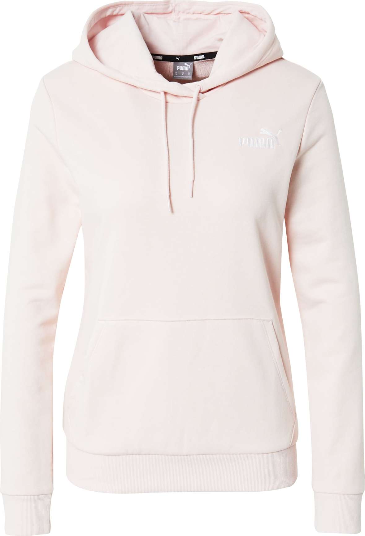 PUMA Mikina světle růžová / světle šedá