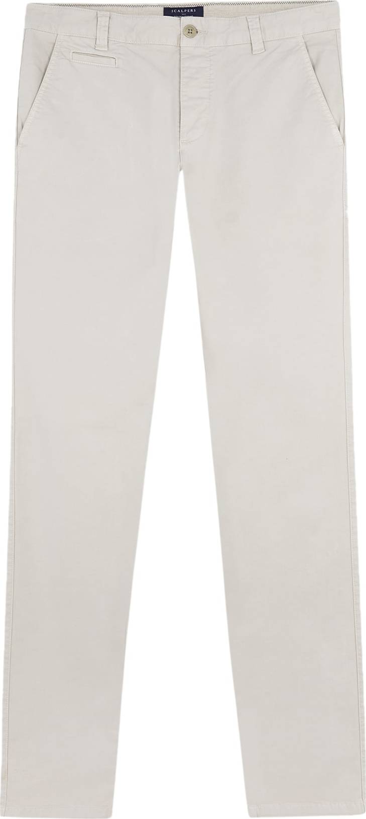 Scalpers Chino kalhoty 'Casual Chino' béžová / slonová kost