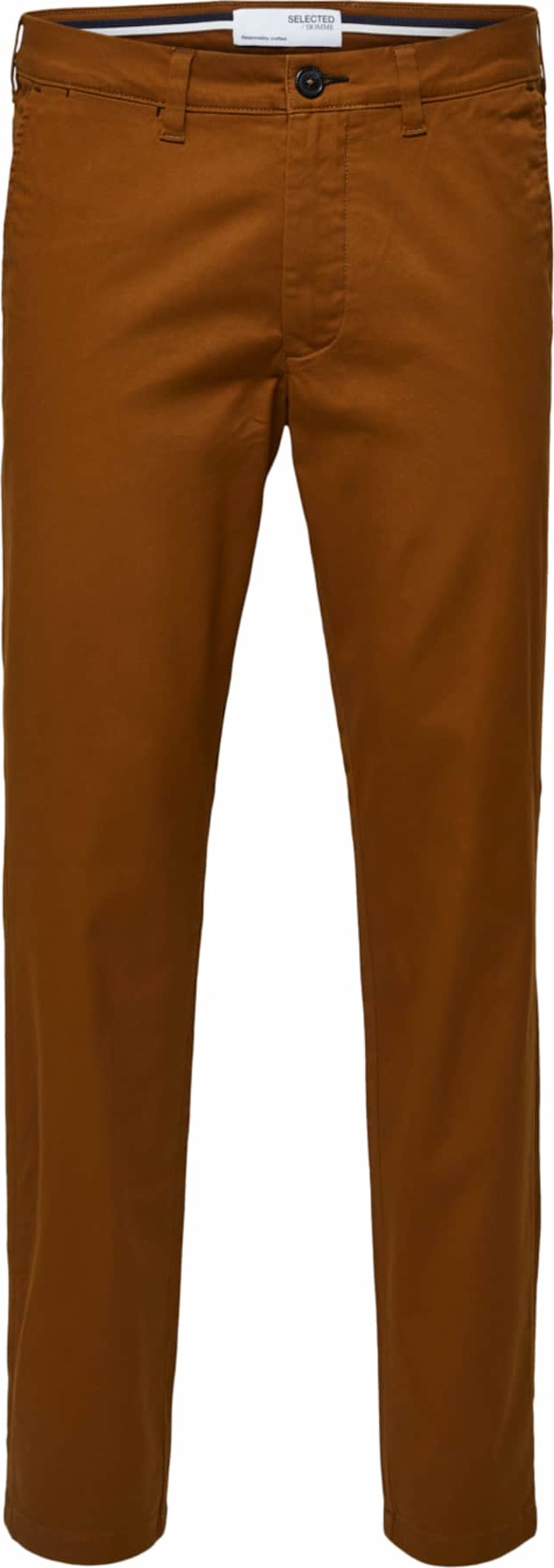 SELECTED HOMME Chino kalhoty 'Miles' karamelová