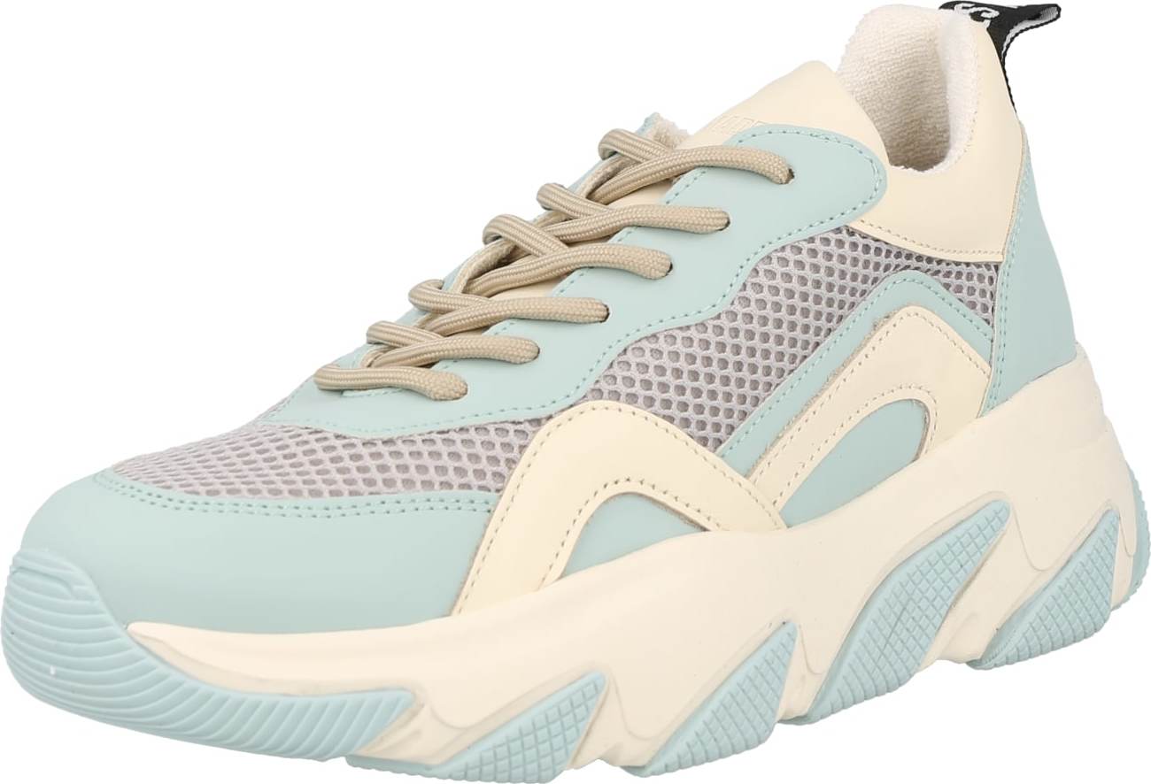 STEVE MADDEN Tenisky 'ROCKX' světlemodrá / šedá / béžová
