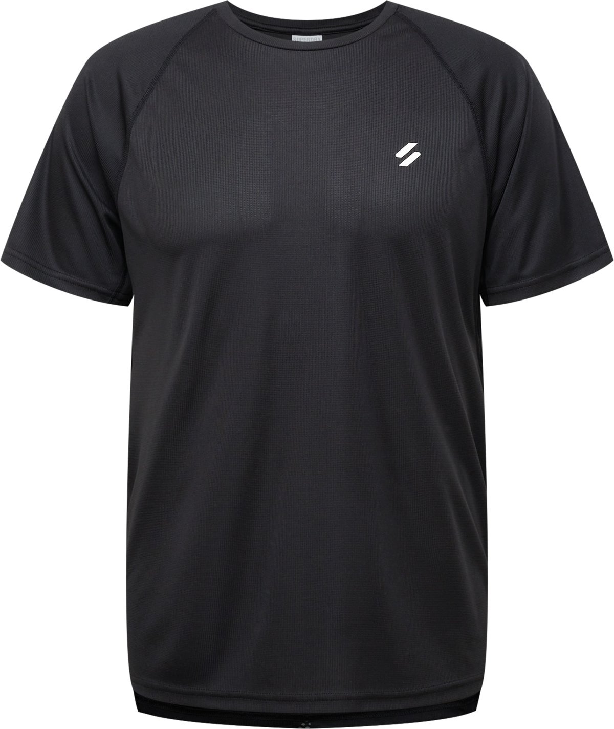 Superdry Funkční tričko černá / šedá