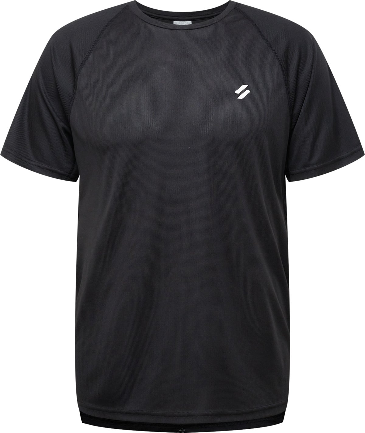 Superdry Funkční tričko černá / šedá