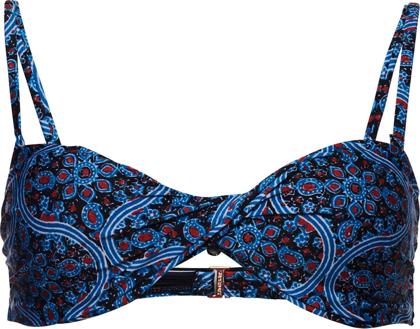 Superdry Horní díl plavek 'Boho' královská modrá / marine modrá / bílá / červená