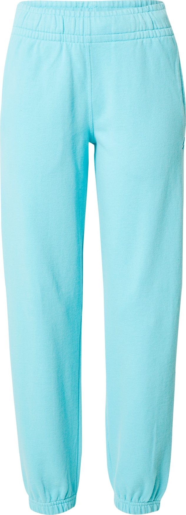 Superdry Kalhoty aqua modrá