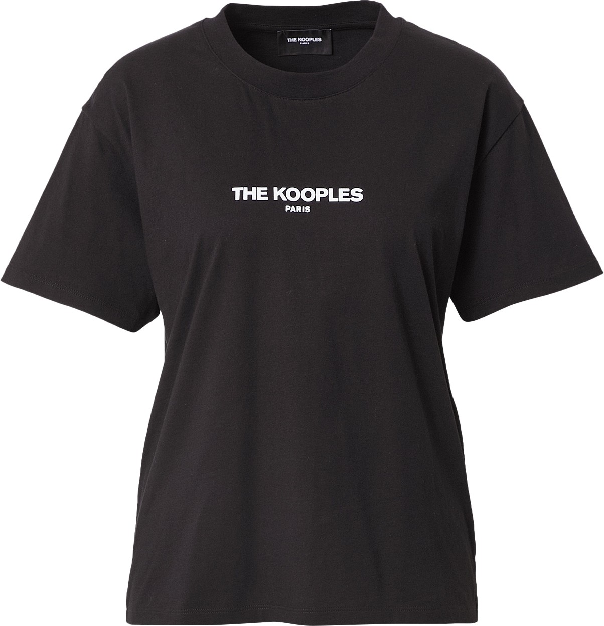 The Kooples Tričko černá / bílá