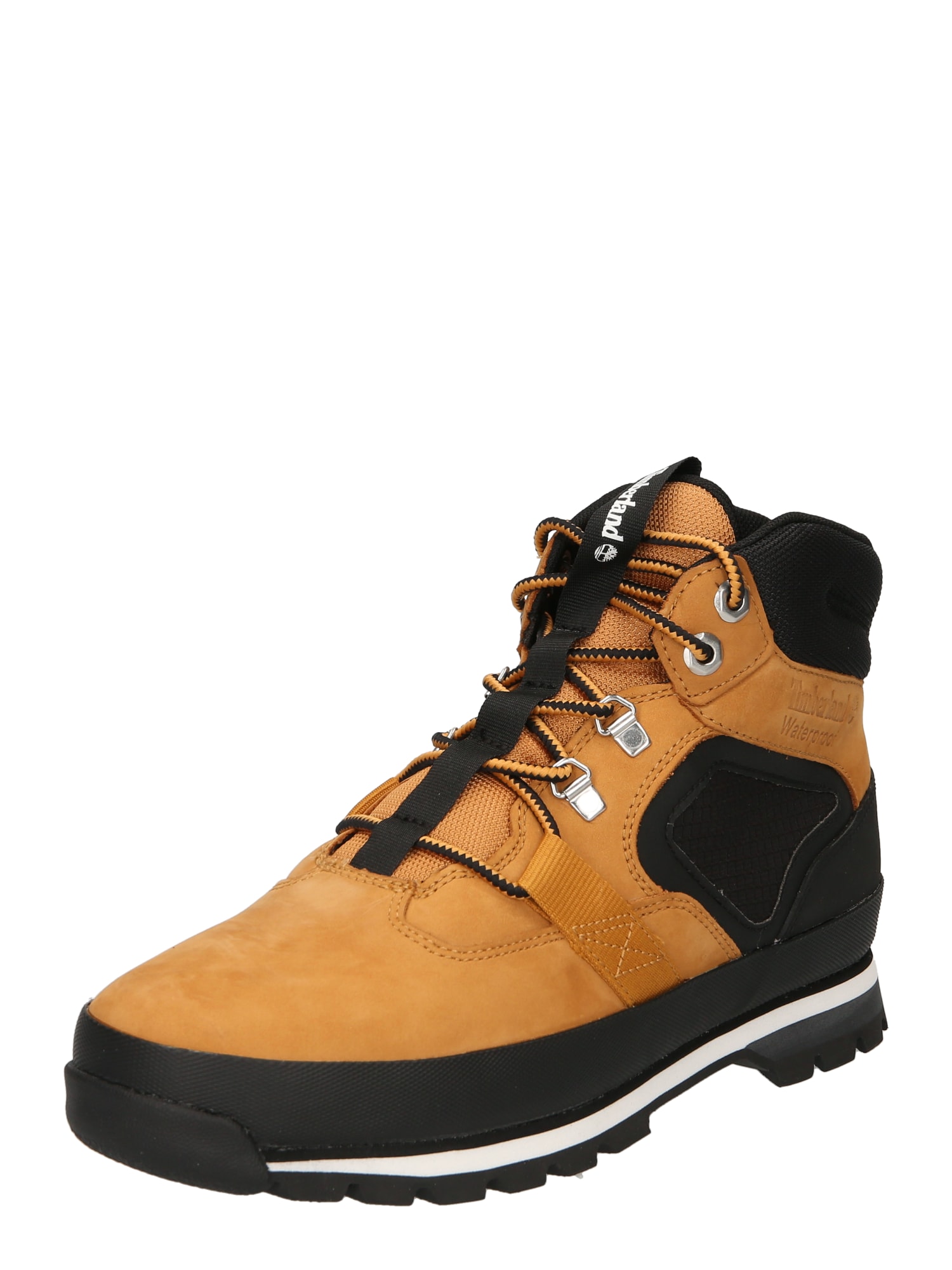 TIMBERLAND Šněrovací boty 'Euro Hiker' karamelová / černá