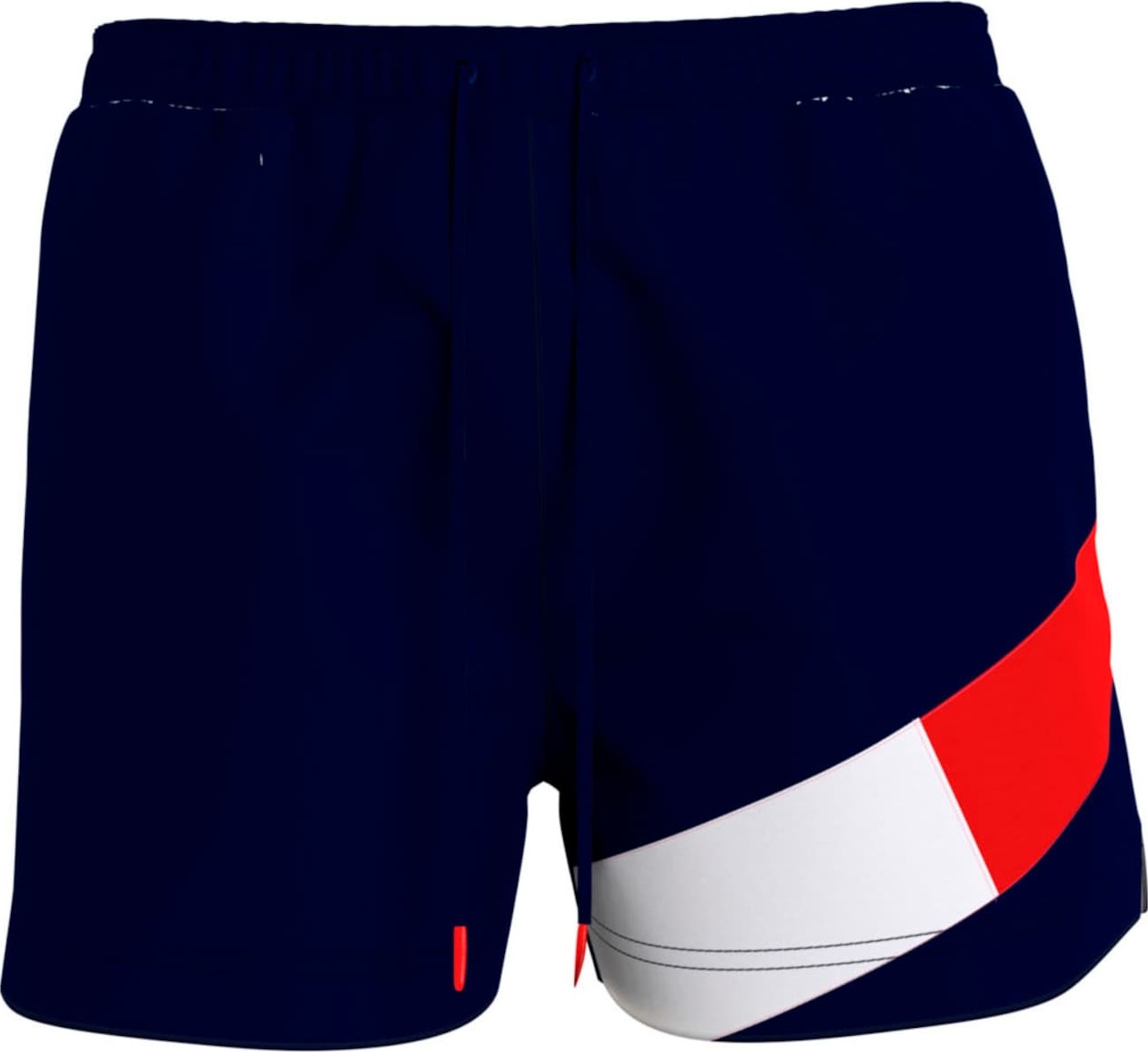 Tommy Hilfiger Underwear Plavecké šortky marine modrá / bílá / červená
