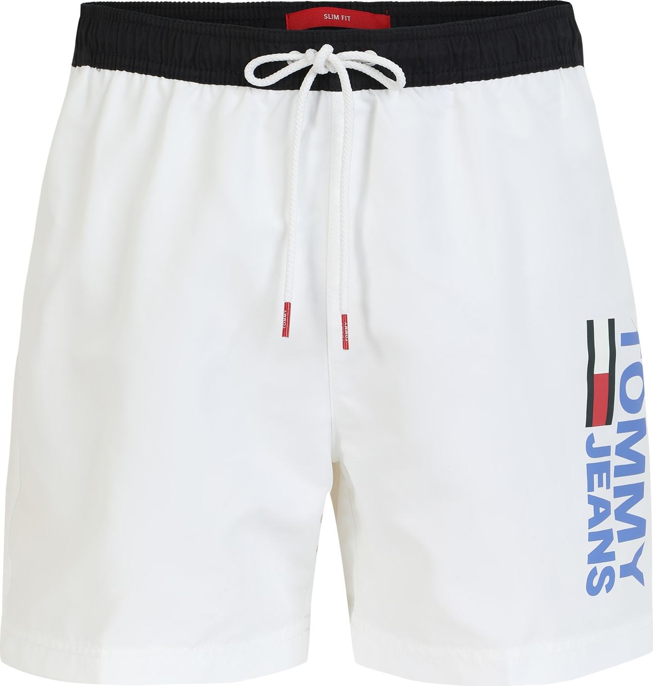 Tommy Hilfiger Underwear Plavecké šortky bílá / nebeská modř / námořnická modř / ohnivá červená