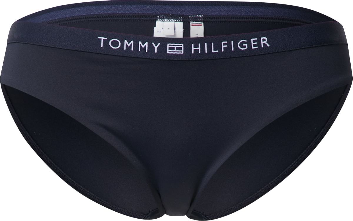 Tommy Hilfiger Underwear Spodní díl plavek námořnická modř / bílá