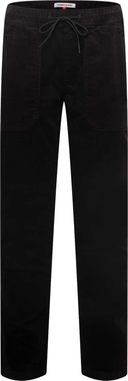 Tommy Jeans Kalhoty černá