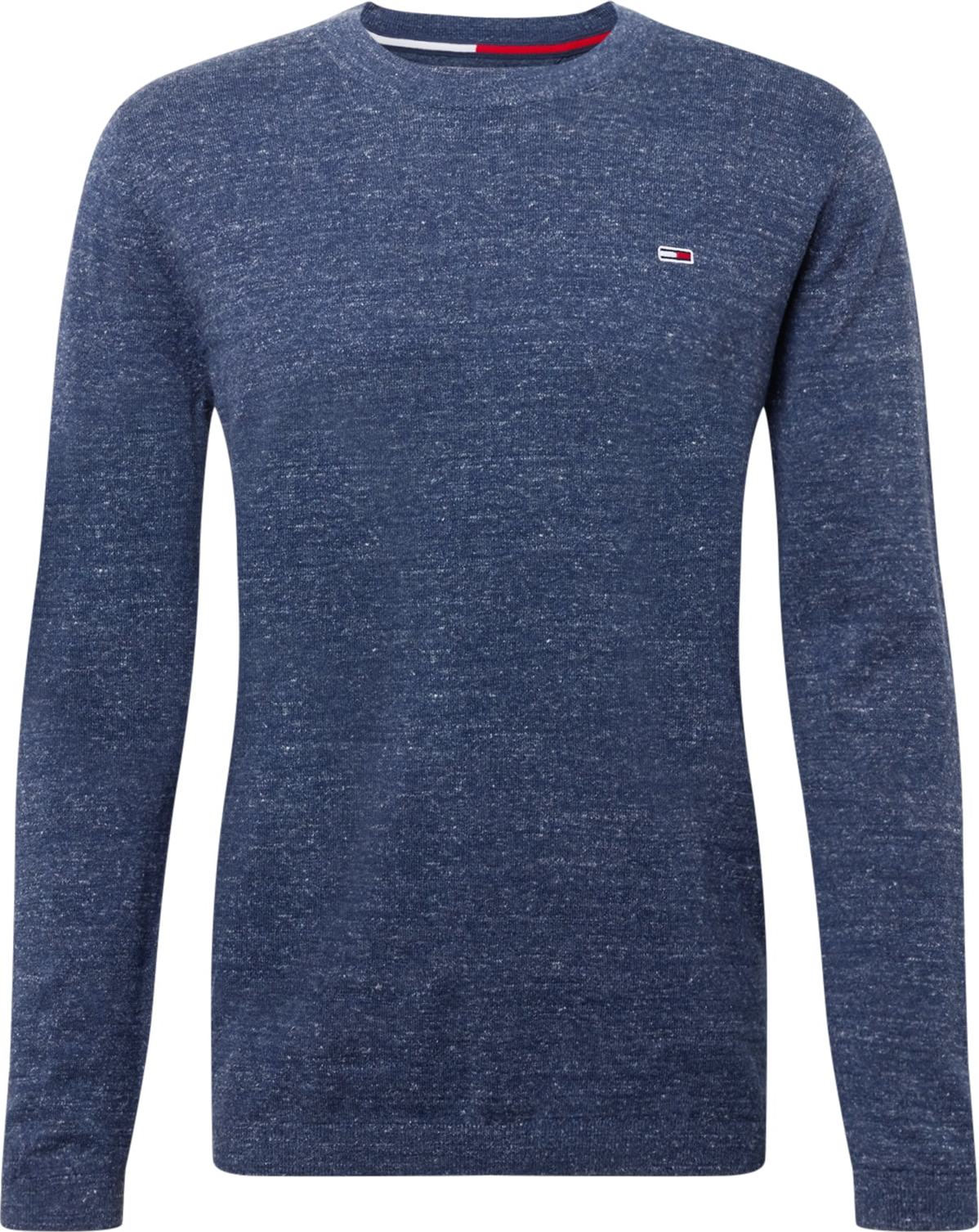 Tommy Jeans Svetr námořnická modř / červená / bílá
