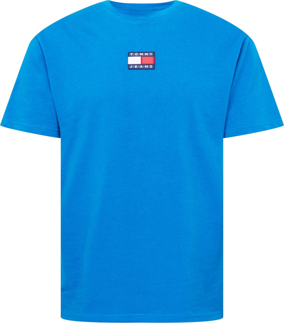Tommy Jeans Tričko nebeská modř / červená / námořnická modř / bílá