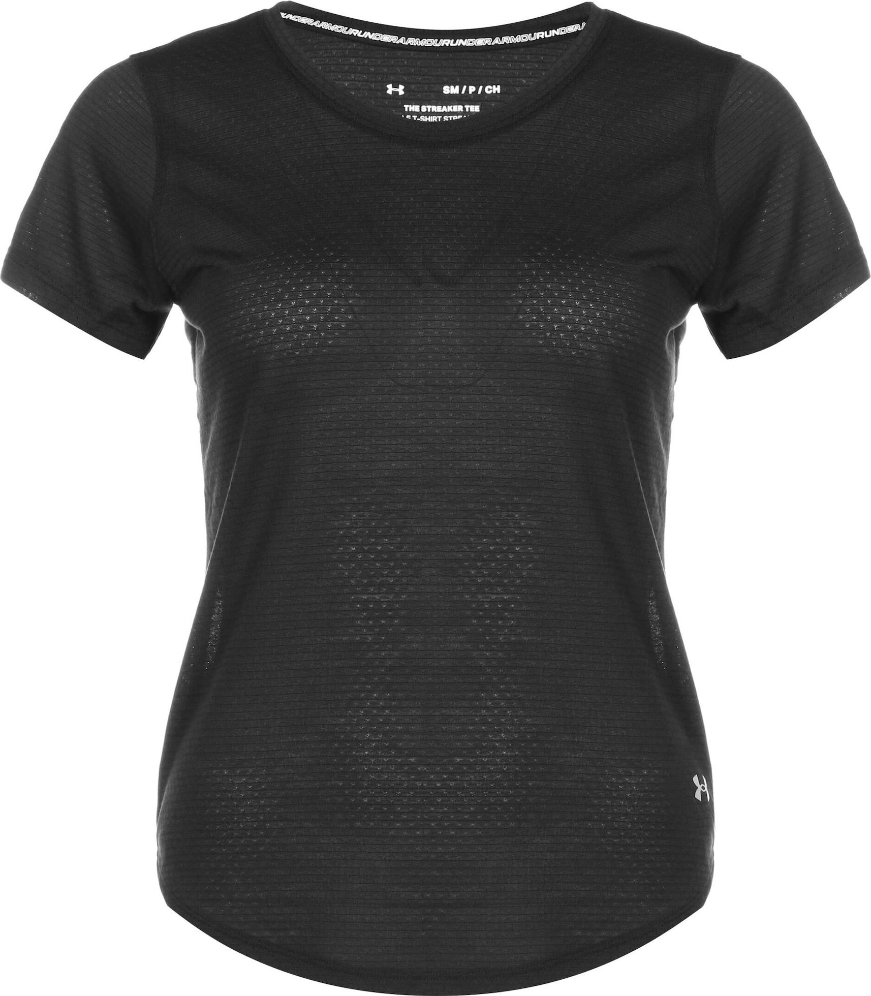 UNDER ARMOUR Funkční tričko 'Streaker' černá