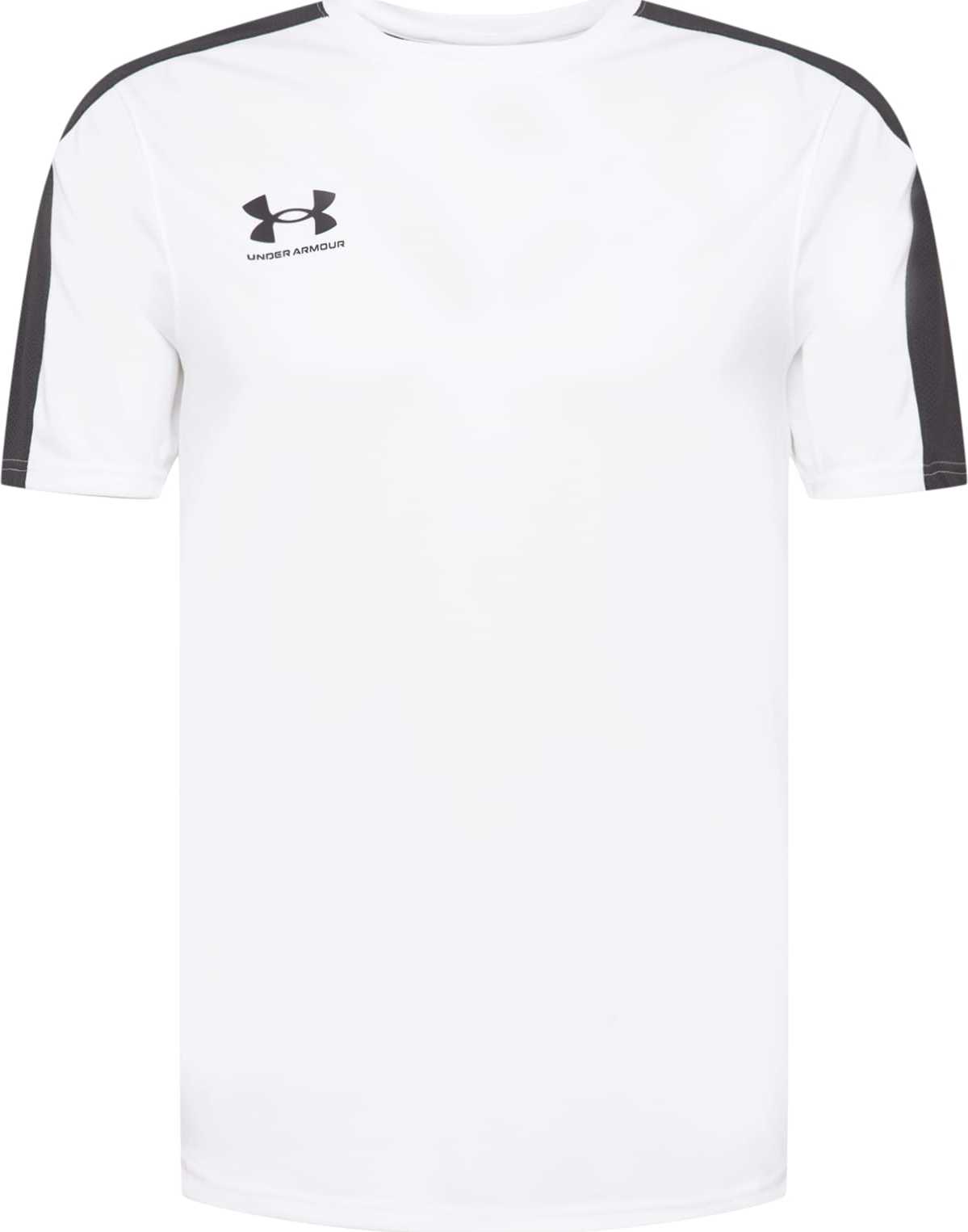 UNDER ARMOUR Funkční tričko 'Challenger' bílá / černá