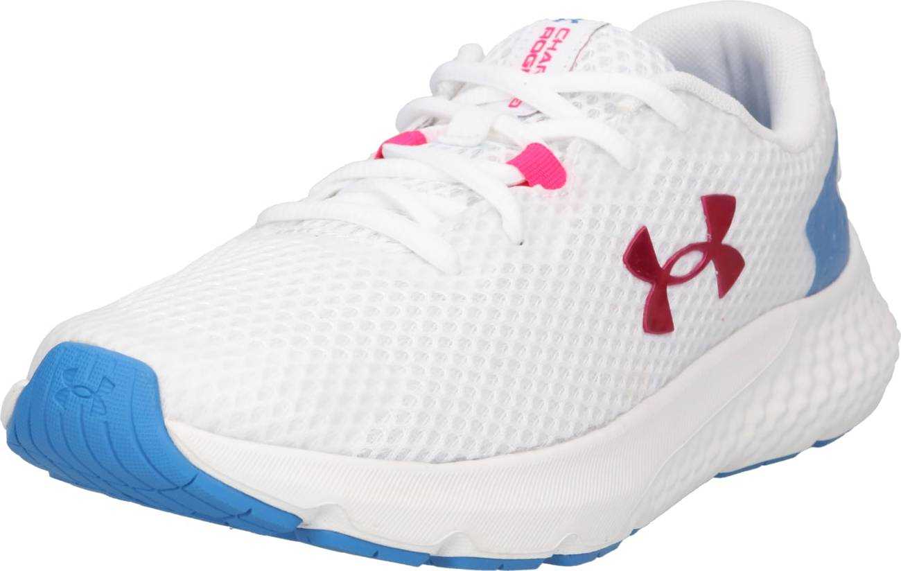 UNDER ARMOUR Sportovní boty 'Charged Rogue 3 IRID' bílá / tmavě červená / modrá