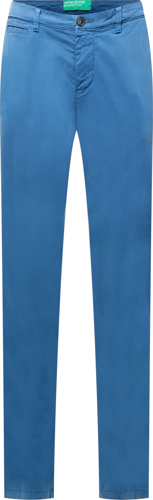 UNITED COLORS OF BENETTON Chino kalhoty modrá