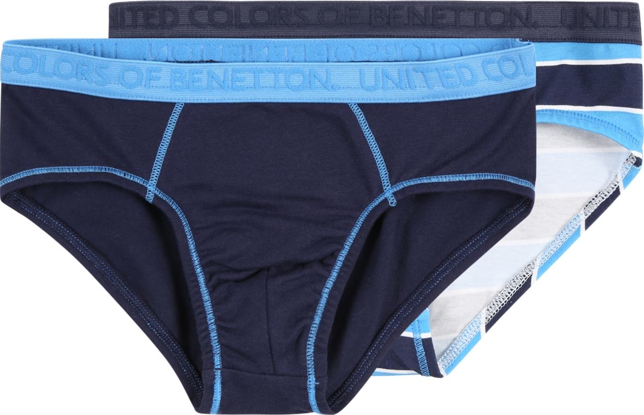 UNITED COLORS OF BENETTON Spodní prádlo námořnická modř / nebeská modř