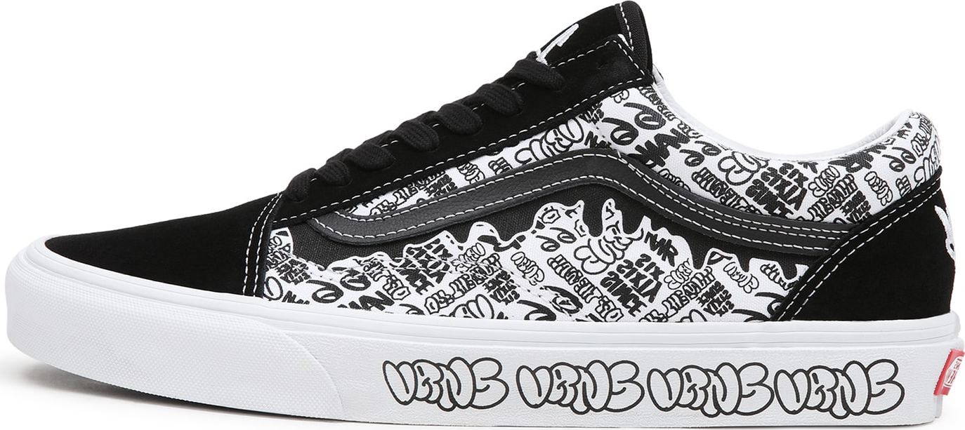 VANS Tenisky 'Old Skool' černá / bílá