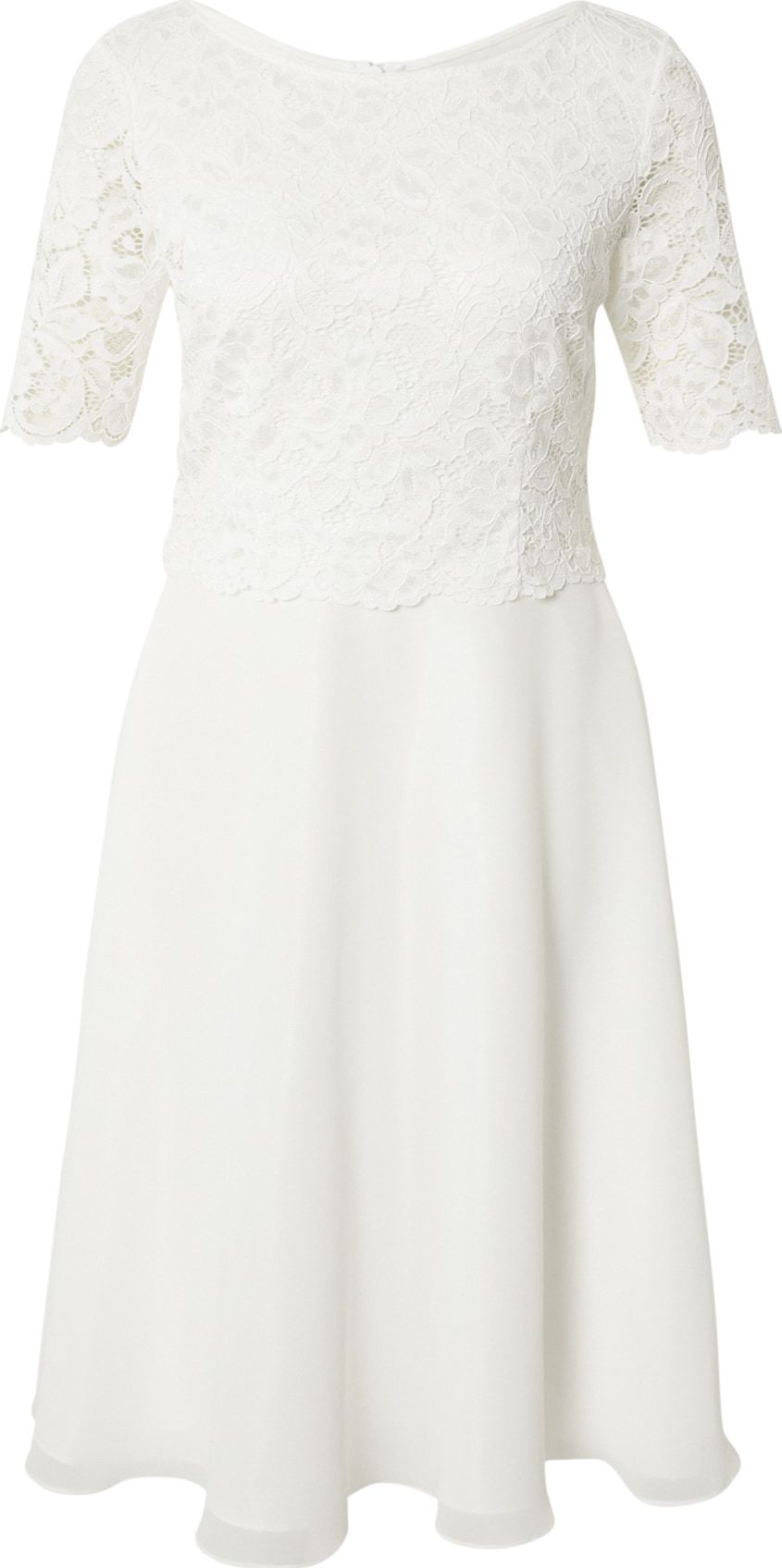 Vera Mont Koktejlové šaty bílá
