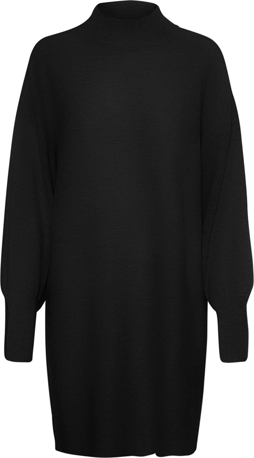 Vero Moda Curve Úpletové šaty 'Lefile' černá