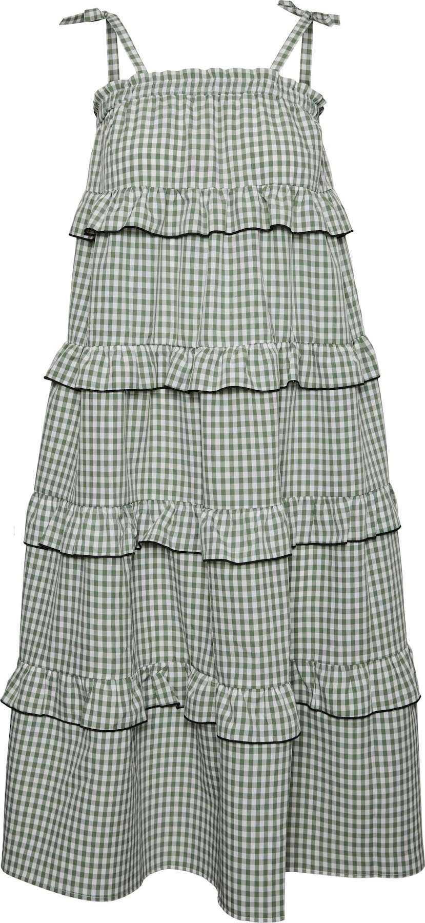 VERO MODA Letní šaty 'Kendra' zelená / mátová