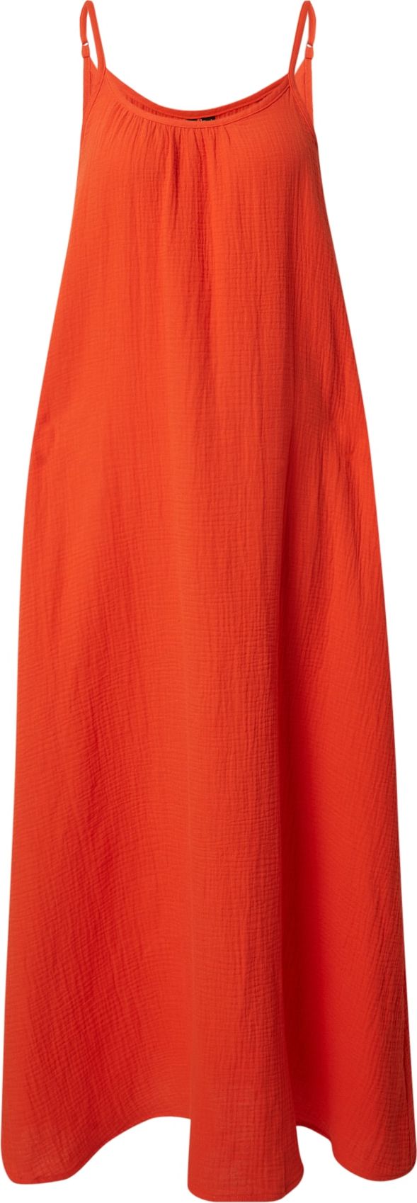 VERO MODA Letní šaty 'NATALI' oranžově červená