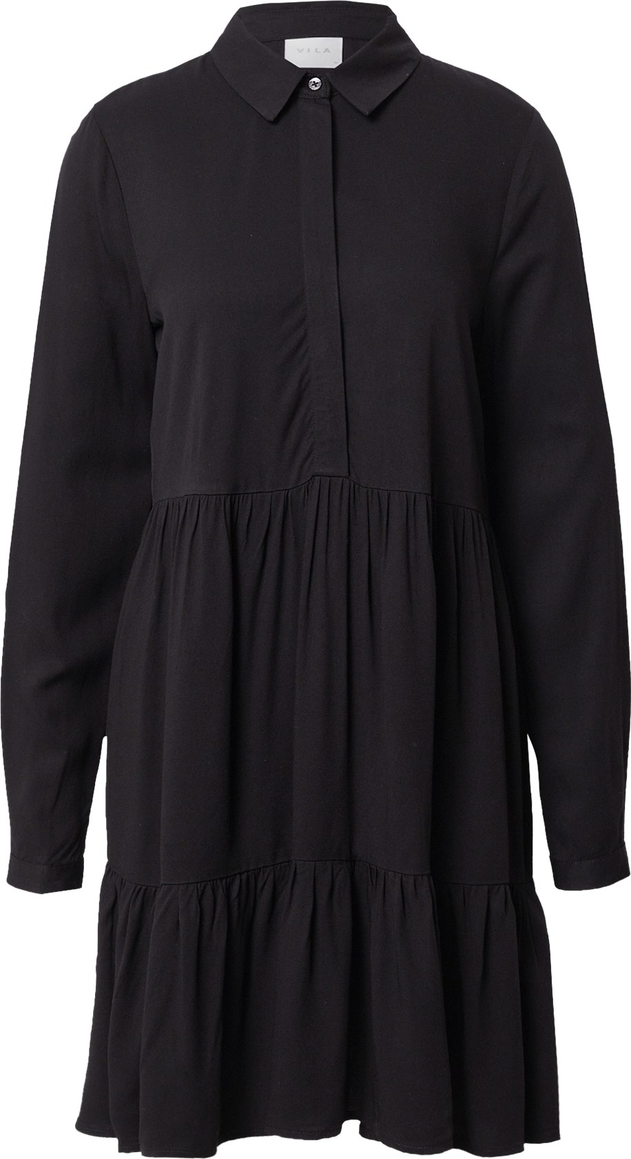 VILA Košilové šaty 'Morose' černá