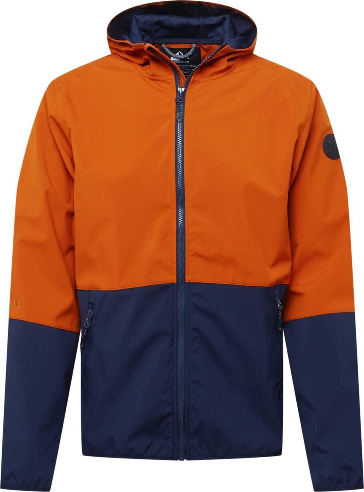Whistler Outdoorová bunda 'Palmer' oranžová / námořnická modř