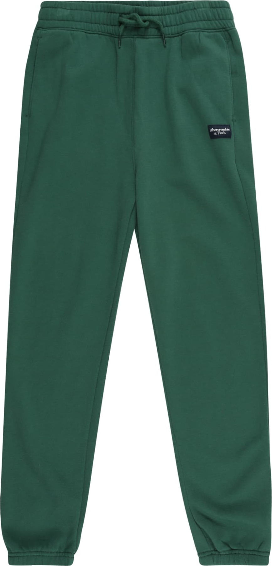 Abercrombie & Fitch Kalhoty tmavě zelená