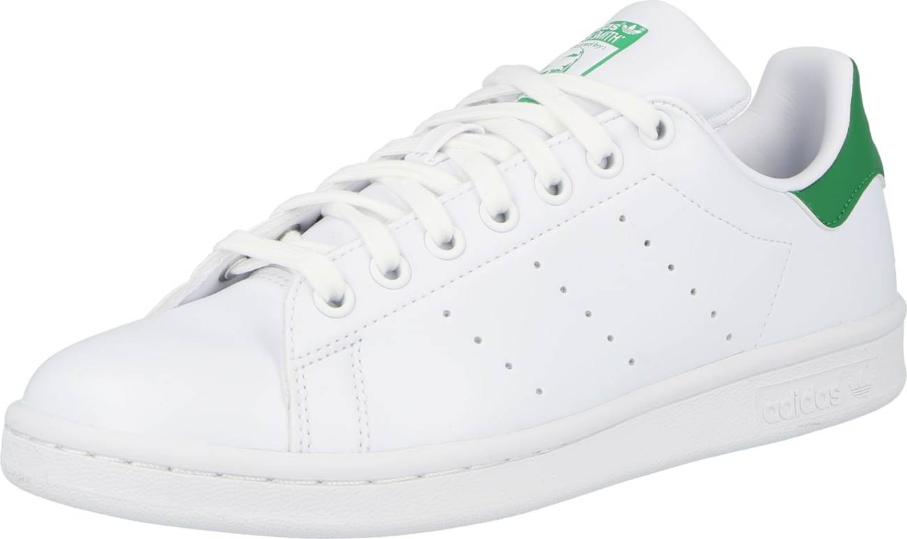 ADIDAS ORIGINALS Tenisky 'Stan Smith' bílá / trávově zelená