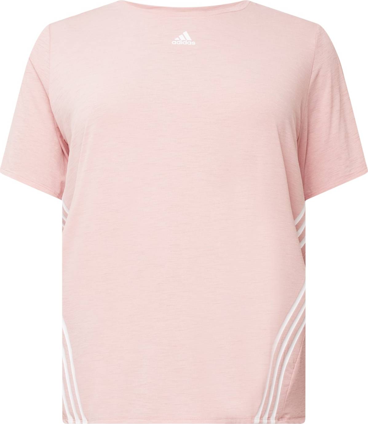 ADIDAS PERFORMANCE Funkční tričko růžová / bílá