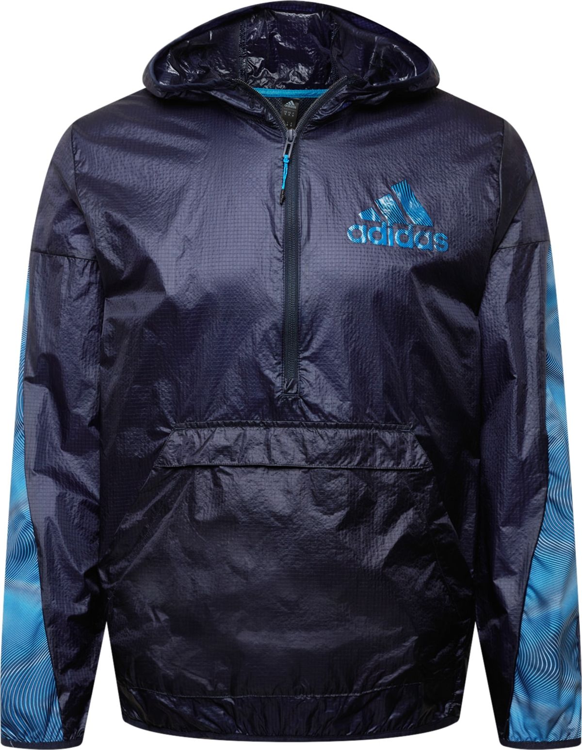 ADIDAS PERFORMANCE Sportovní bunda námořnická modř / svítivě modrá