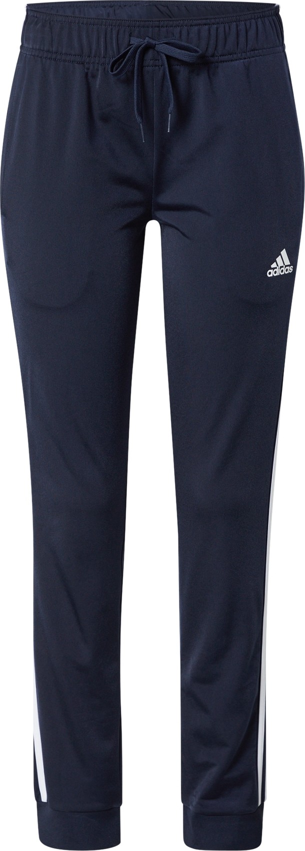 ADIDAS PERFORMANCE Sportovní kalhoty námořnická modř / bílá