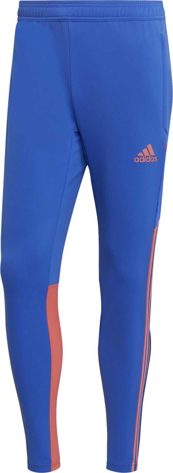 ADIDAS PERFORMANCE Sportovní kalhoty černá / modrá / korálová