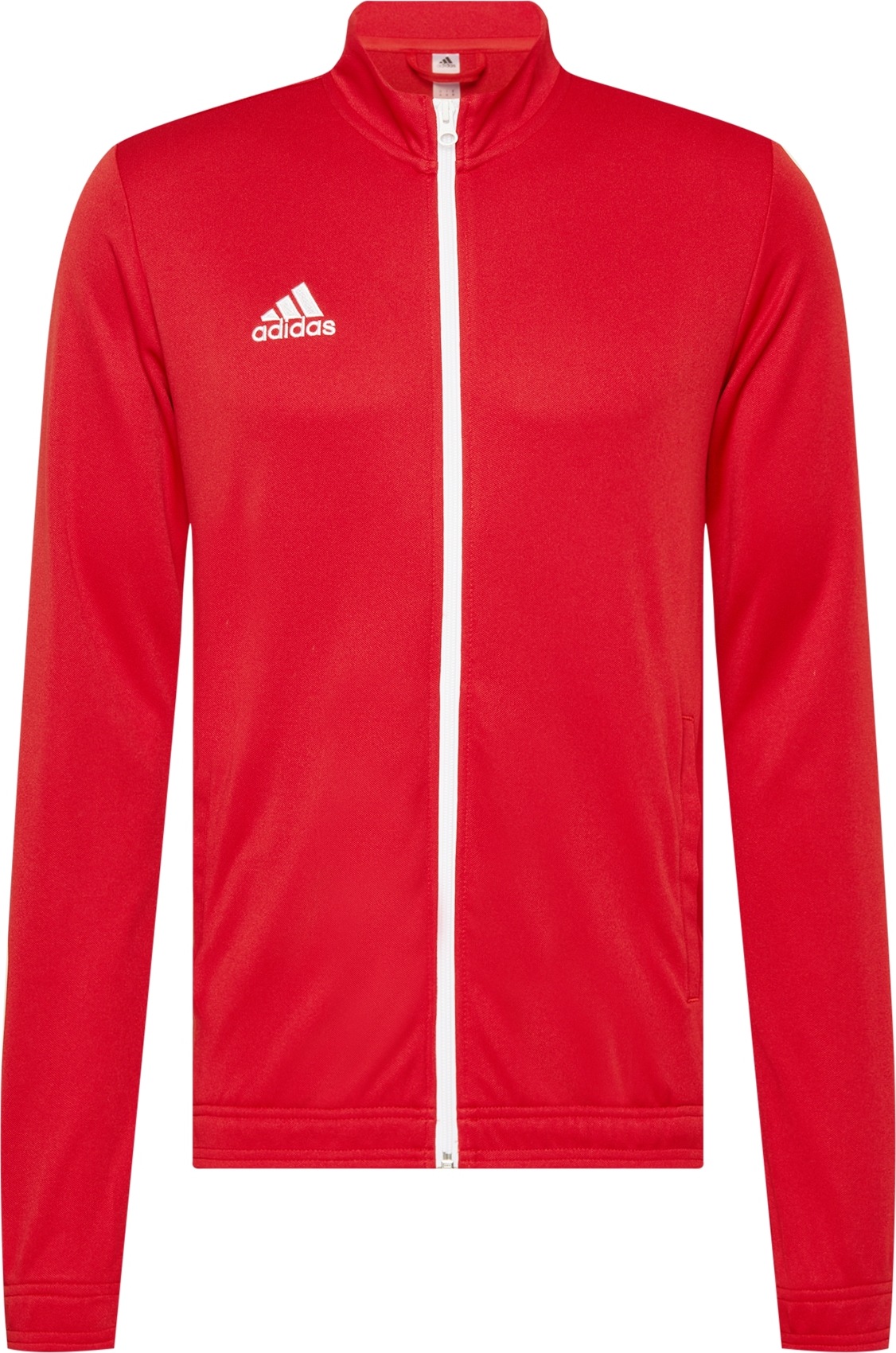 ADIDAS PERFORMANCE Sportovní bunda 'Entrada' červená / bílá