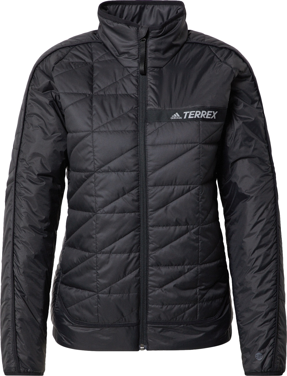 adidas Terrex Outdoorová bunda černá / bílá