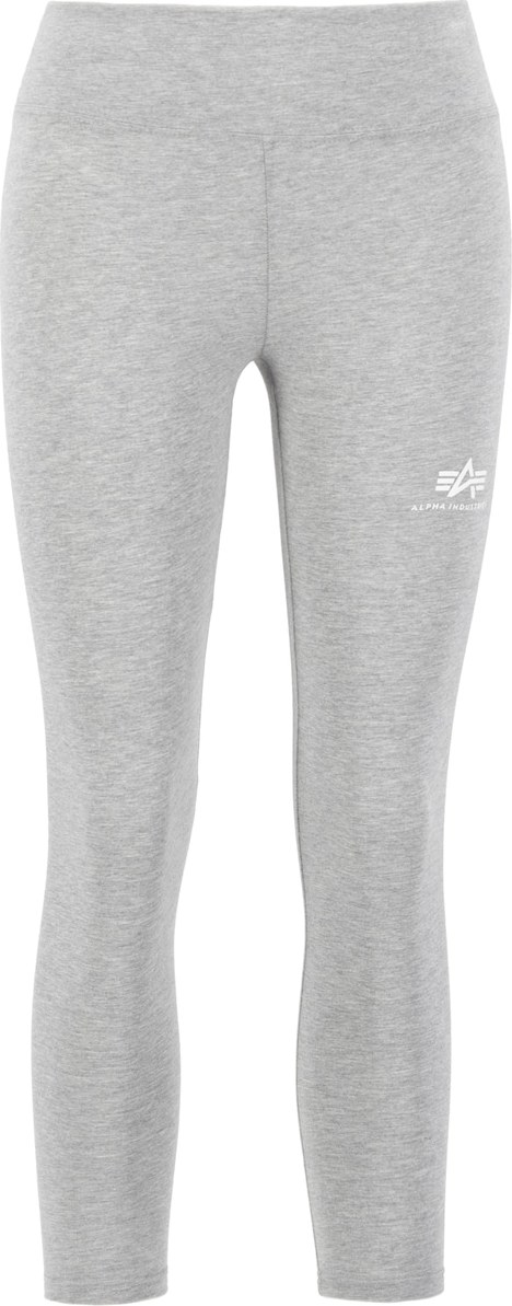 ALPHA INDUSTRIES Legíny šedá / bílá