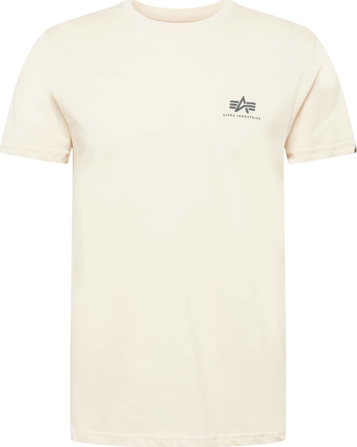 ALPHA INDUSTRIES Tričko barva bílé vlny / petrolejová