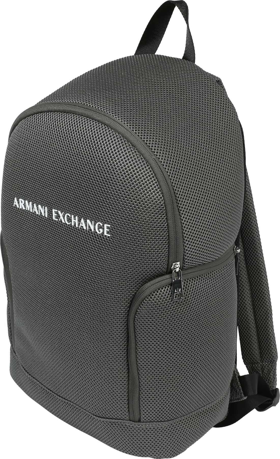 ARMANI EXCHANGE Batoh tmavě zelená