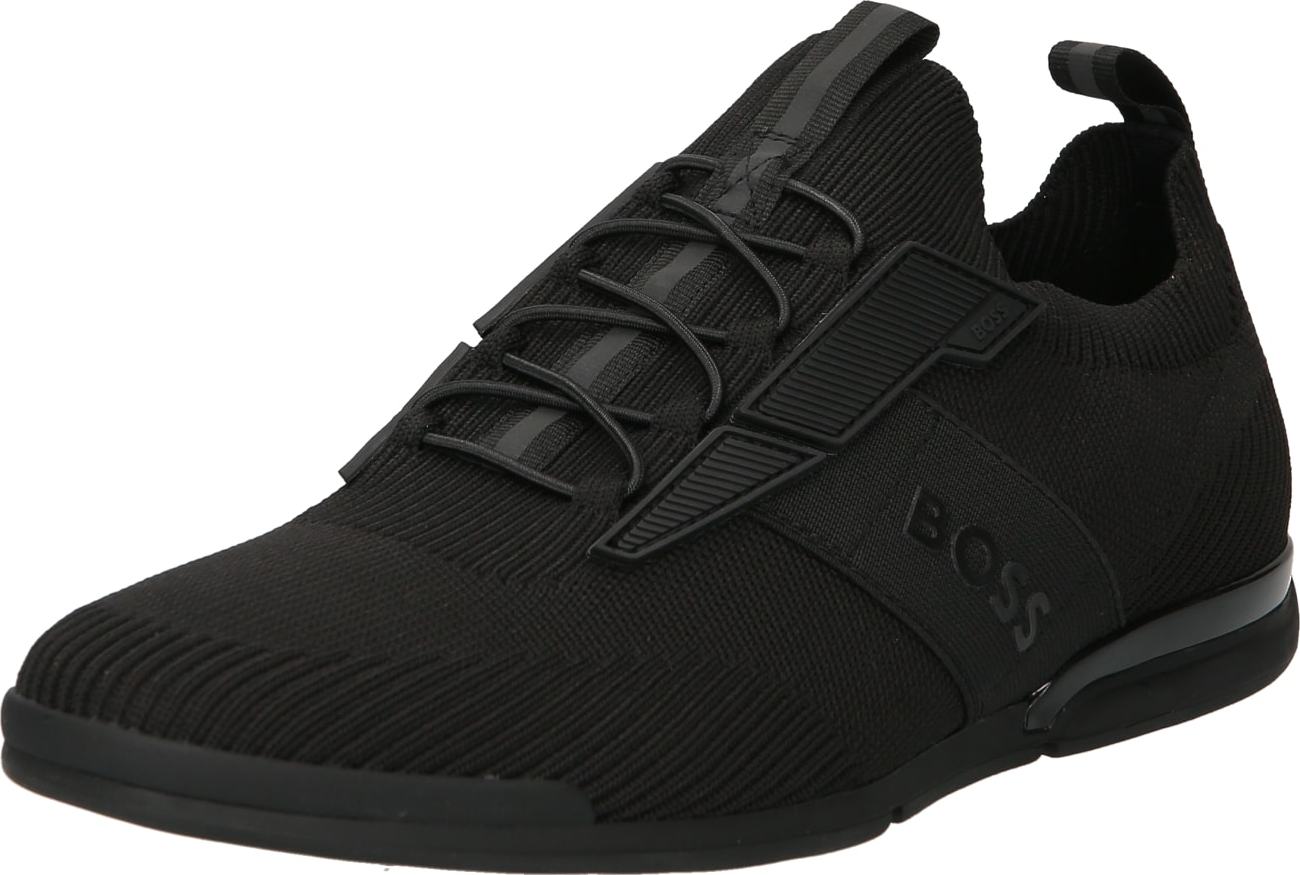 BOSS Orange Slip on boty 'Saturn' černá