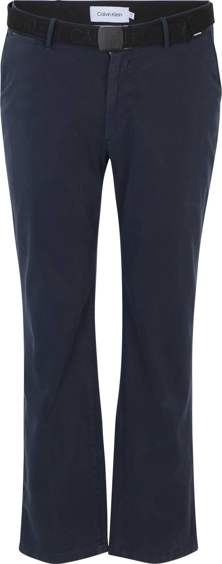 Calvin Klein Big & Tall Chino kalhoty námořnická modř