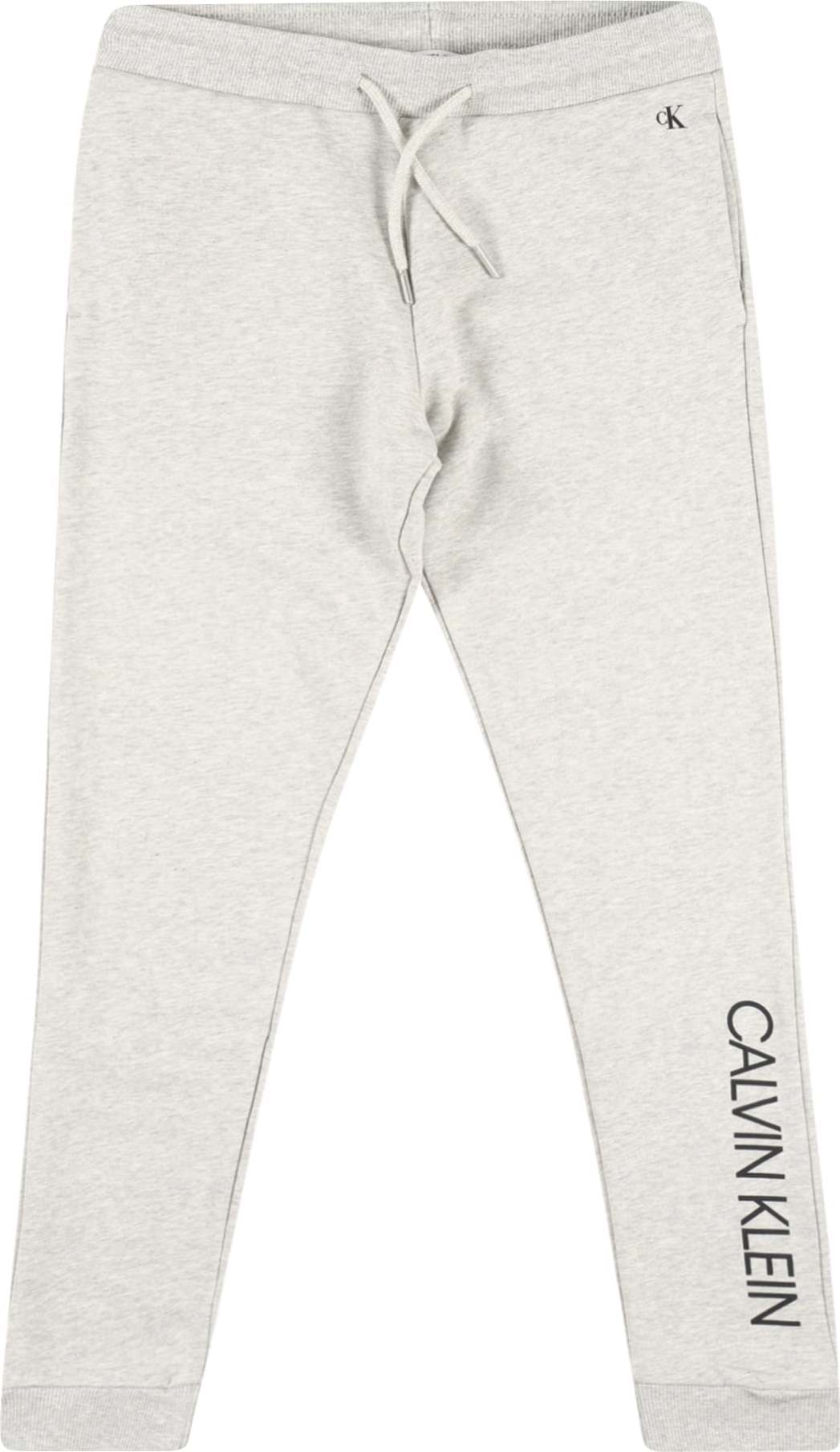 Calvin Klein Jeans Kalhoty šedý melír