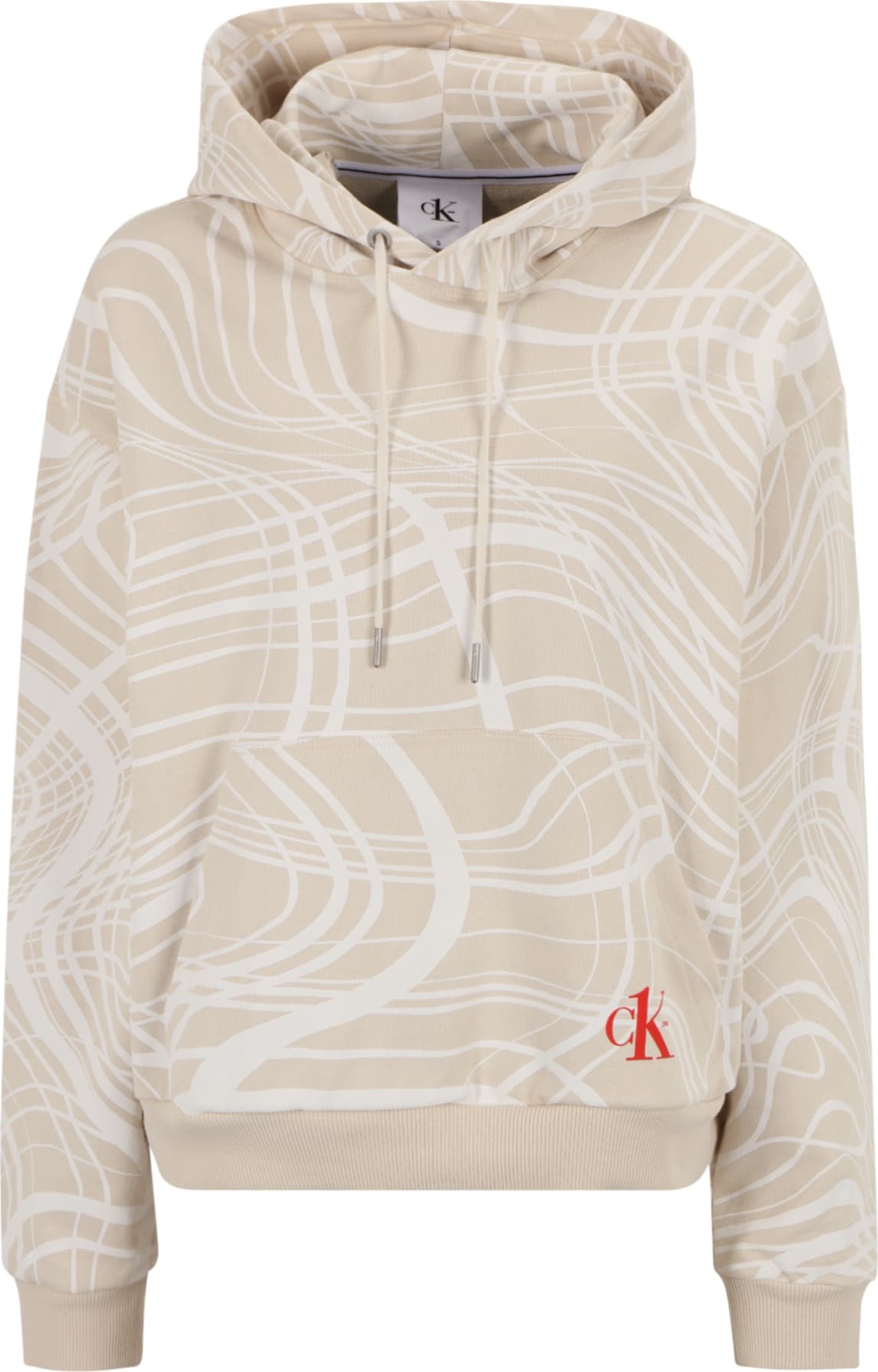 Calvin Klein Jeans Mikina béžová