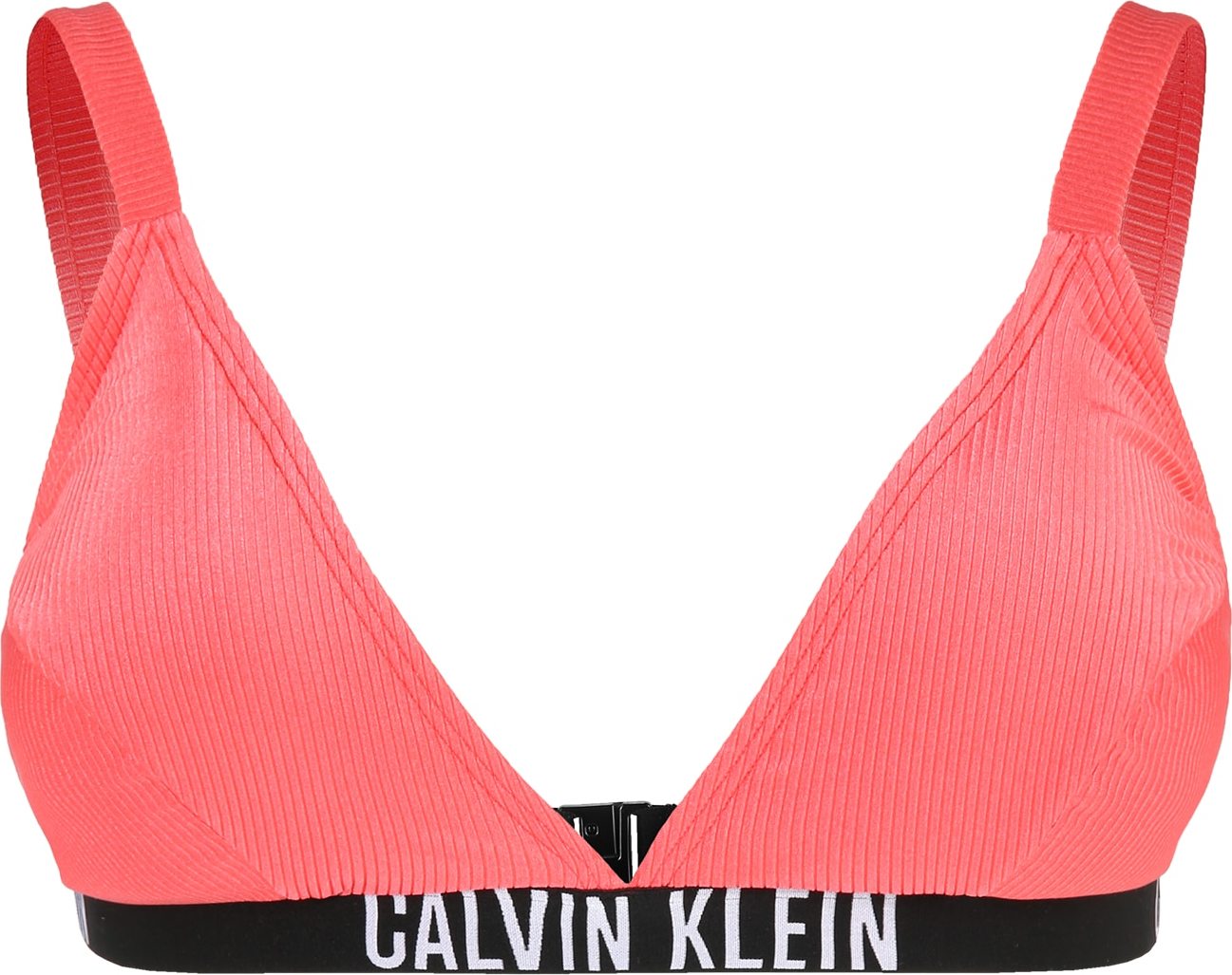 Calvin Klein Swimwear Horní díl plavek korálová / černá / bílá
